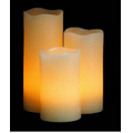 4" Melted Edge Flameless Candle